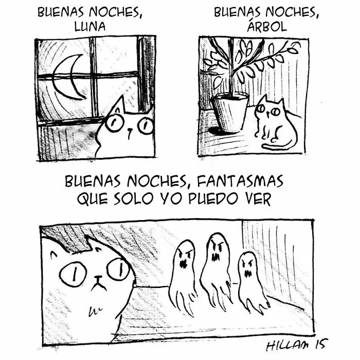 Esta artista ilustra cómo es vivir con gatos y un niño en estos 15 cómics (nuevas imágenes)