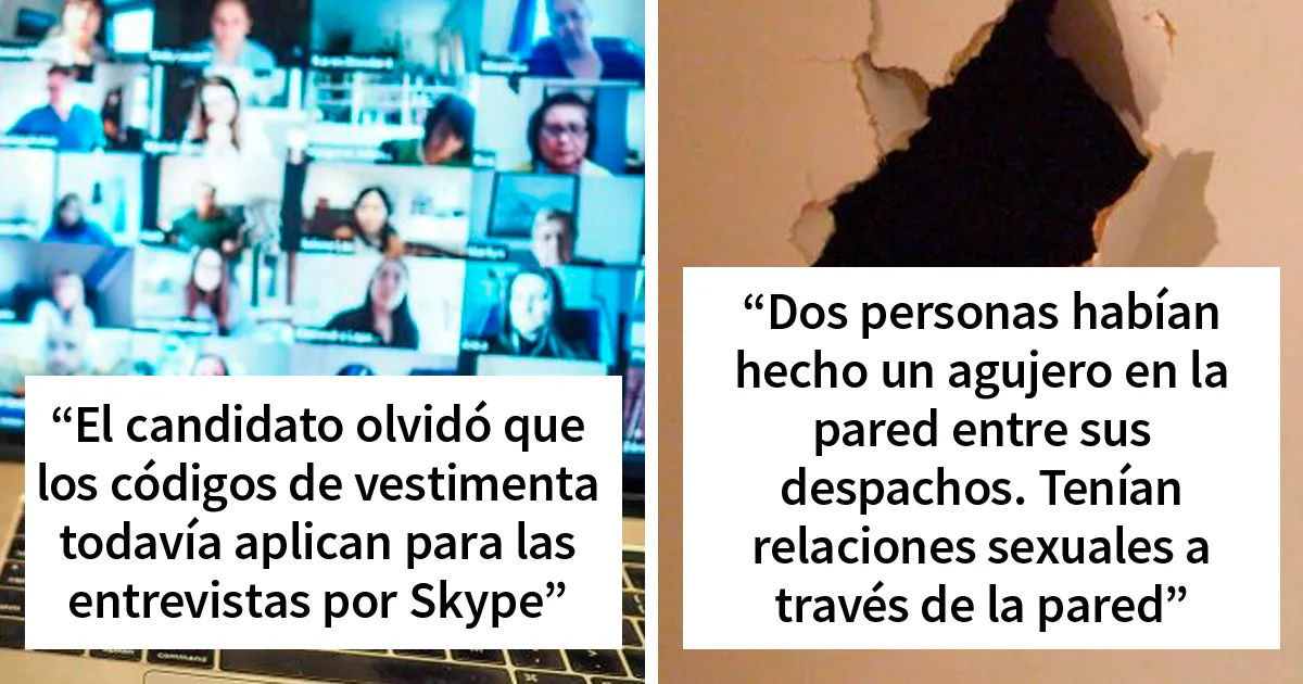 19 Cosas extrañas y espeluznantes que el personal de RRHH ha visto en el trabajo