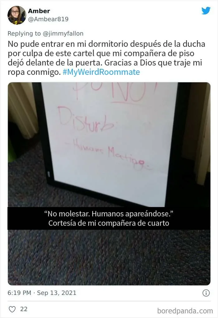 20 Historias extrañas y vergonzosas de compañeros de piso compartidas en el reto de Jimmy Fallon