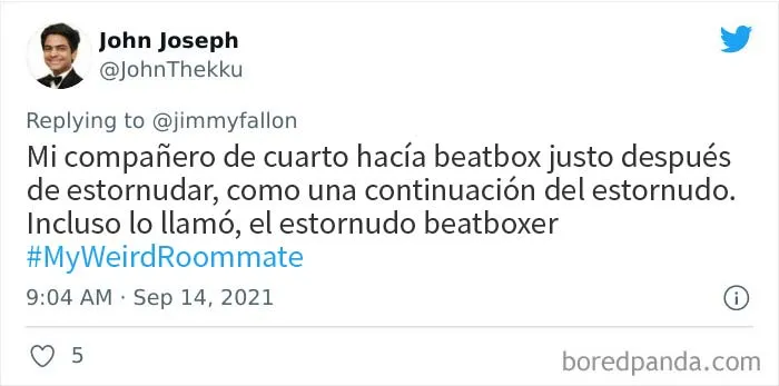 20 Historias extrañas y vergonzosas de compañeros de piso compartidas en el reto de Jimmy Fallon