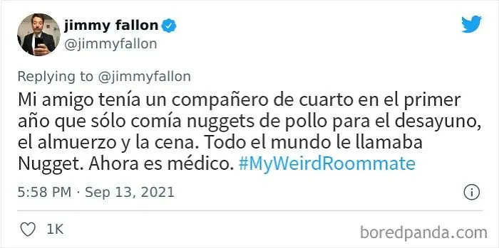 20 Historias extrañas y vergonzosas de compañeros de piso compartidas en el reto de Jimmy Fallon