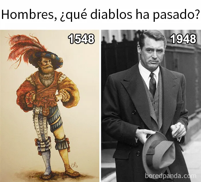 La moda es cuestión de perspectiva histórica