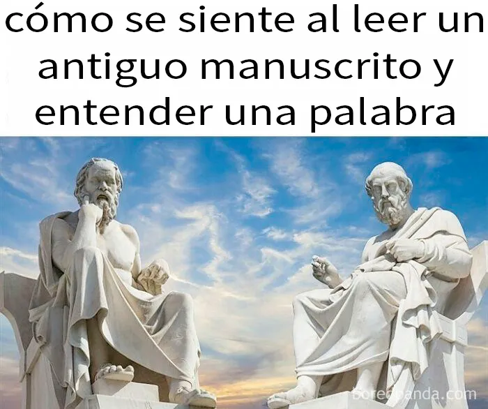 Soy un poco filósofo