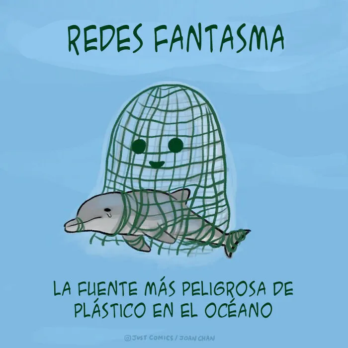 10 Cómics desgarradores sobre el abuso animal y la contaminación, por Joan Chan