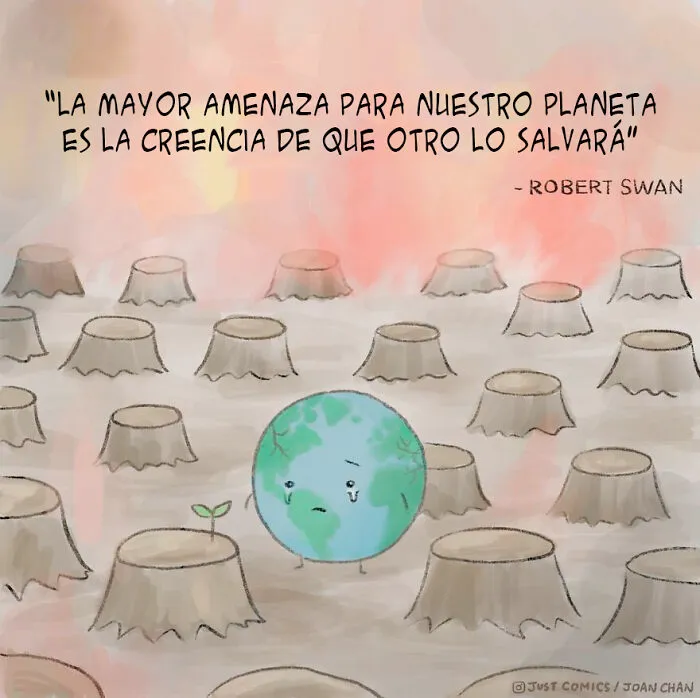 10 Cómics desgarradores sobre el abuso animal y la contaminación, por Joan Chan
