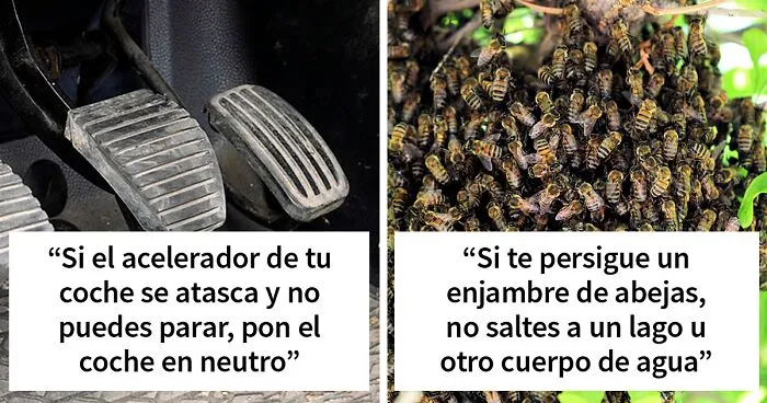 25 Ingeniosos consejos que un día podrían salvar tu vida
