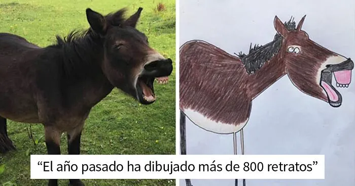 30 Retratos de animales tan mal dibujados que parecen obras maestras