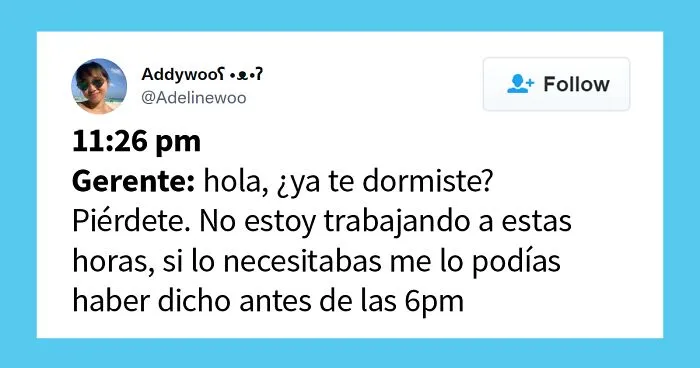 20 Jefes completamente insensibles y horribles con sus subalternos, como muestran estos empleados
