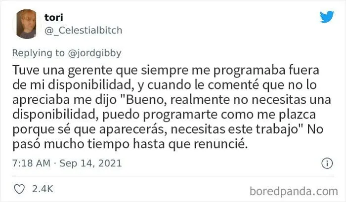 20 Jefes completamente insensibles y horribles con sus subalternos, como muestran estos empleados