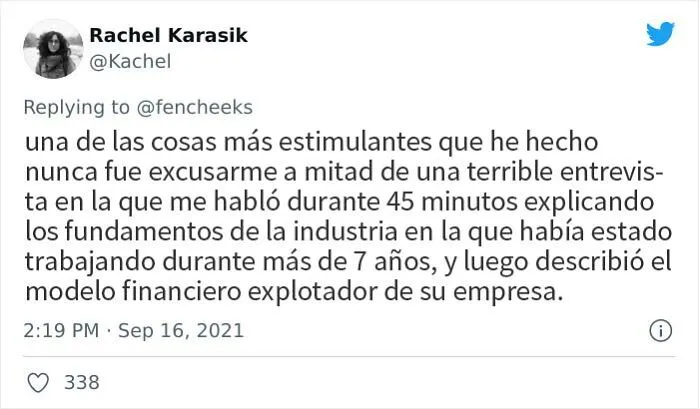18 Terribles historias de entrevistas de trabajo que no fueron bien