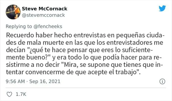 18 Terribles historias de entrevistas de trabajo que no fueron bien