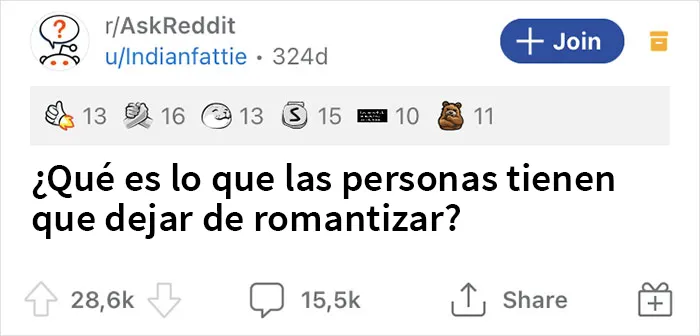 20 Cosas que nadie debería romantizar, según este hilo online