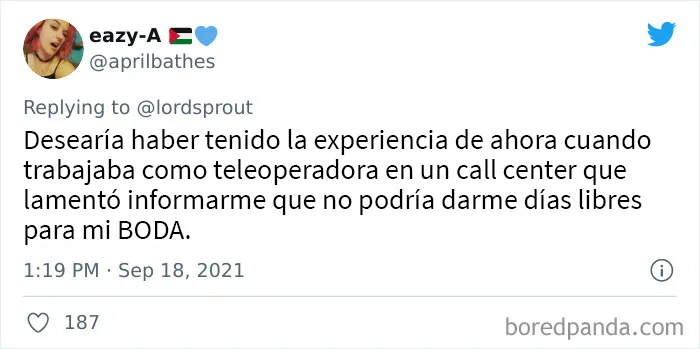 Estas 20 personas pidieron días libres en el trabajo, pero se les respondió con una terrible ignorancia