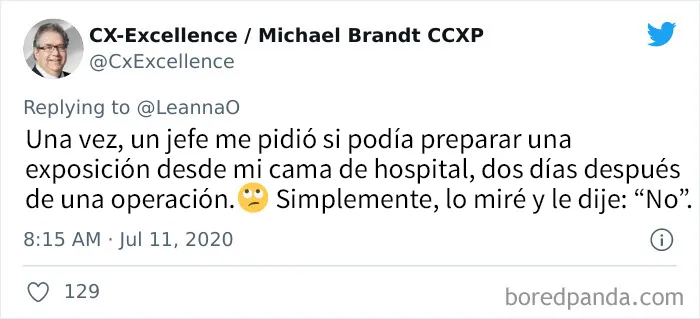 Estas 20 personas pidieron días libres en el trabajo, pero se les respondió con una terrible ignorancia