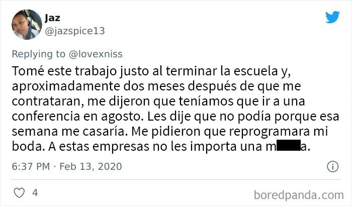 Estas 20 personas pidieron días libres en el trabajo, pero se les respondió con una terrible ignorancia