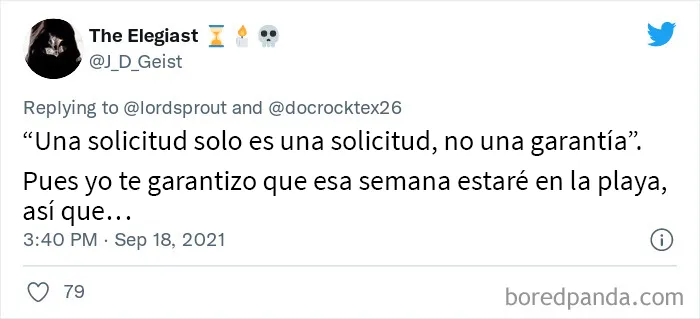 Estas 20 personas pidieron días libres en el trabajo, pero se les respondió con una terrible ignorancia