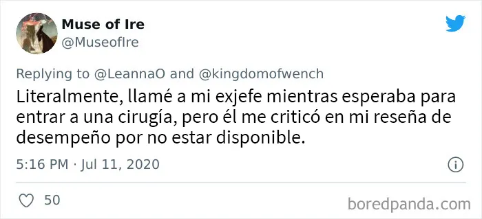 Estas 20 personas pidieron días libres en el trabajo, pero se les respondió con una terrible ignorancia