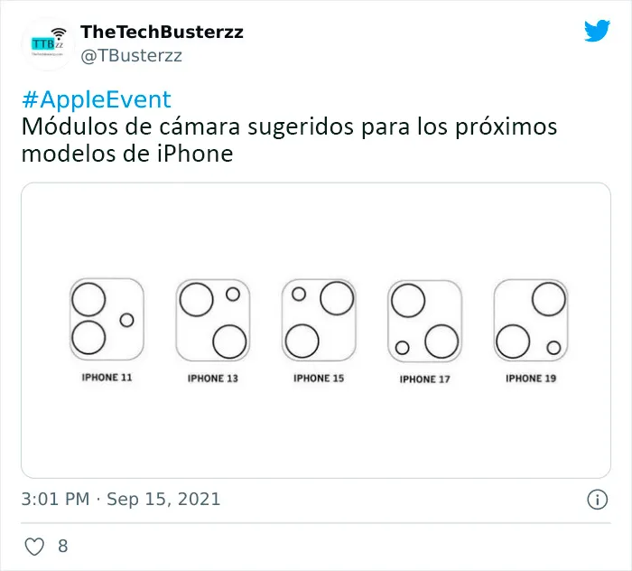 La gente en internet critica el nuevo iPhone 13, y aquí tienes las 18 publicaciones más divertidas al respecto