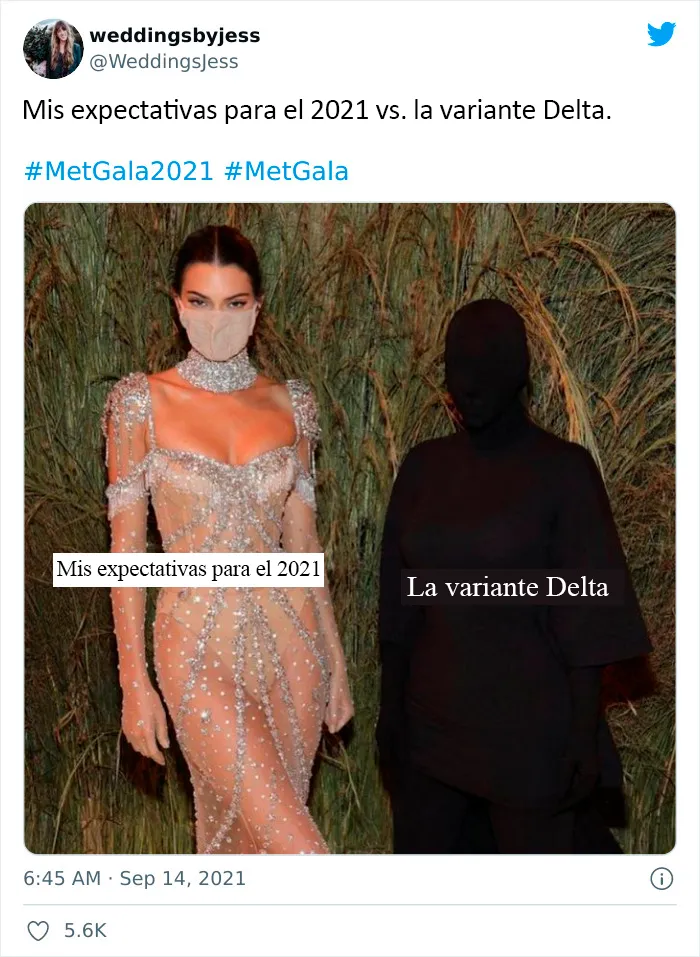 15 Divertidísimas reacciones de Twitter sobre la Gala Met de 2021