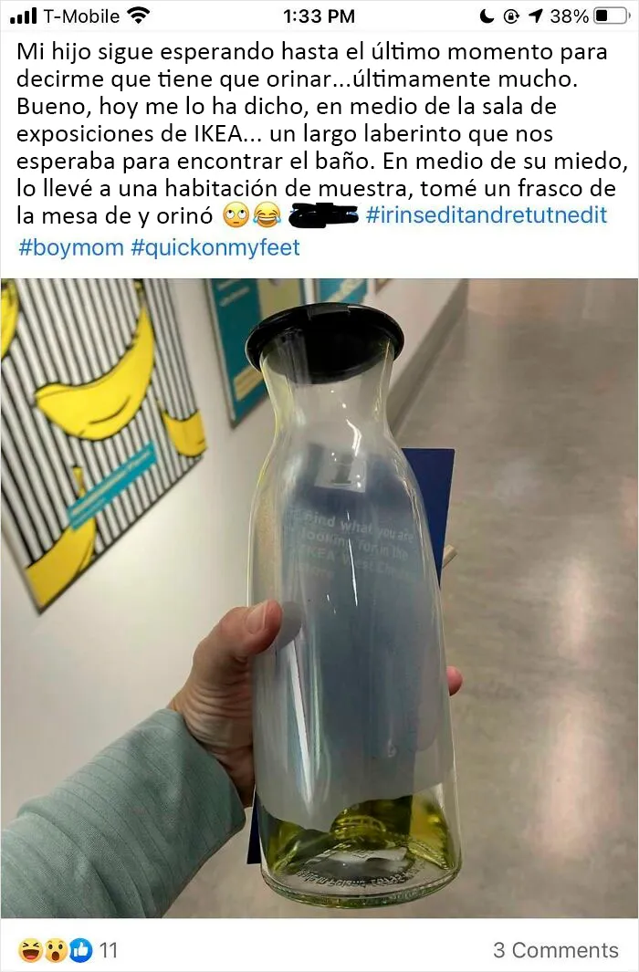Al menos lo ha enjuagado antes de devolverlo