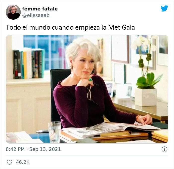 15 Divertidísimas reacciones de Twitter sobre la Gala Met de 2021