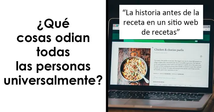 40 Cosas que todo el mundo odia universalmente