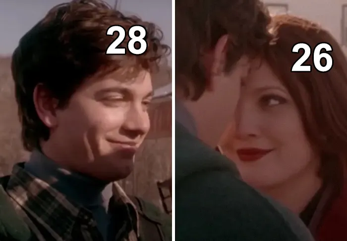 Adam Garcia Es 2 Años Mayor Que Drew Barrymore, Que Hace De Su Madre En Los Chicos De Mi Vida