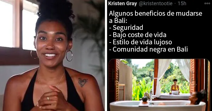 Esta influencer presume en Twitter de lo fácil que es su vida en Bali, y es deportada por ello