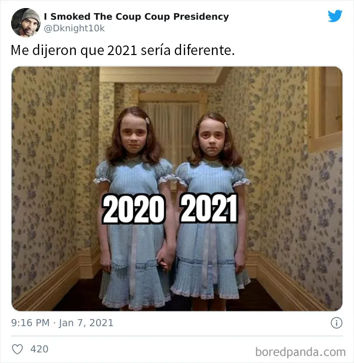 2021 ya está resultando decepcionante para algunos, y aquí tienes las 20 bromas más divertidas al respecto