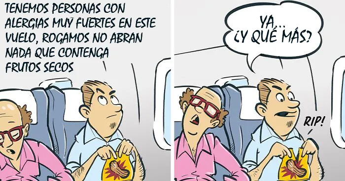 Este dibujante crea comics sobre una chica en el Más Allá (15 comics)