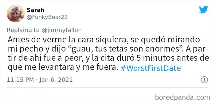 20 Historias de las peores primeras citas que la gente envió para el desafío de Jimmy Fallon