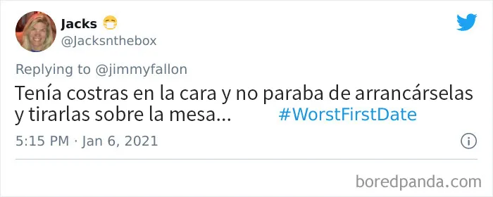 20 Historias de las peores primeras citas que la gente envió para el desafío de Jimmy Fallon