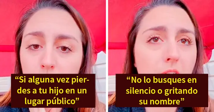 Esta mujer encontró a su hijo perdido en el supermercado con ayuda de un "truco" que vio en TikTok