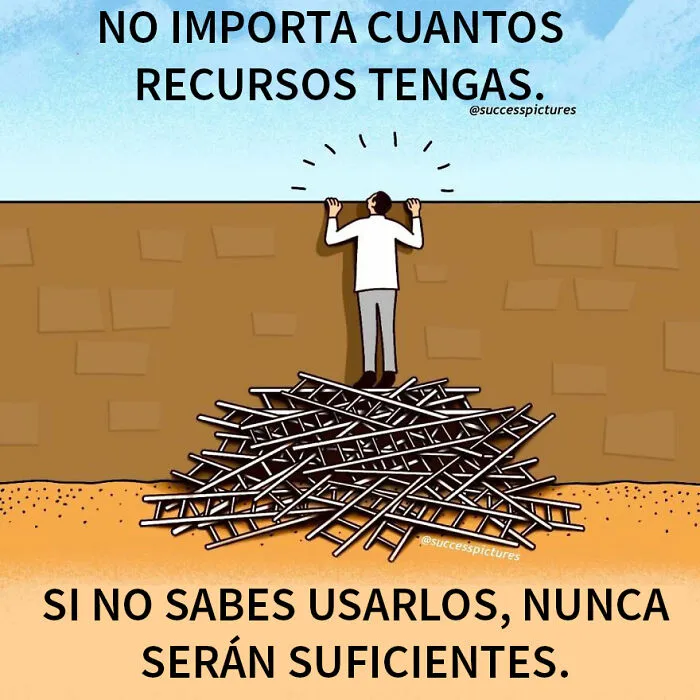 20 Ilustraciones de "Success Pictures" que te proporcionarán motivación