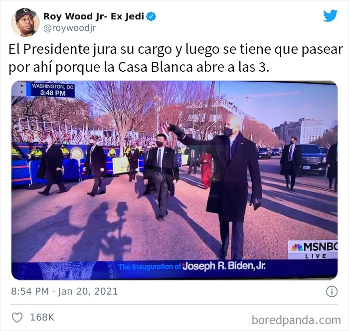 La gente celebra la transición de Trump a Biden con 20 divertidos memes