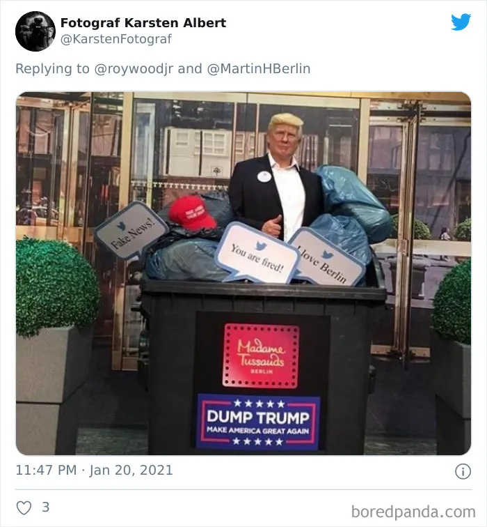 La gente celebra la transición de Trump a Biden con 20 divertidos memes