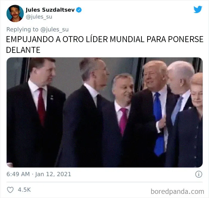 Este hombre nos recuerda 20 cosas estúpidas que hizo Trump en los últimos 4 años que seguramente habíamos olvidado