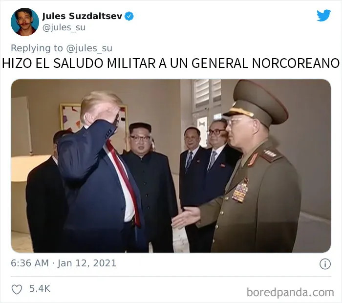 Este hombre nos recuerda 20 cosas estúpidas que hizo Trump en los últimos 4 años que seguramente habíamos olvidado