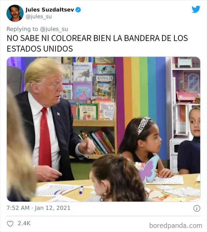 Este hombre nos recuerda 20 cosas estúpidas que hizo Trump en los últimos 4 años que seguramente habíamos olvidado