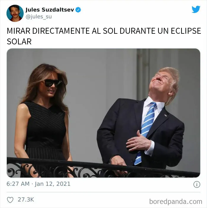 Este hombre nos recuerda 20 cosas estúpidas que hizo Trump en los últimos 4 años que seguramente habíamos olvidado