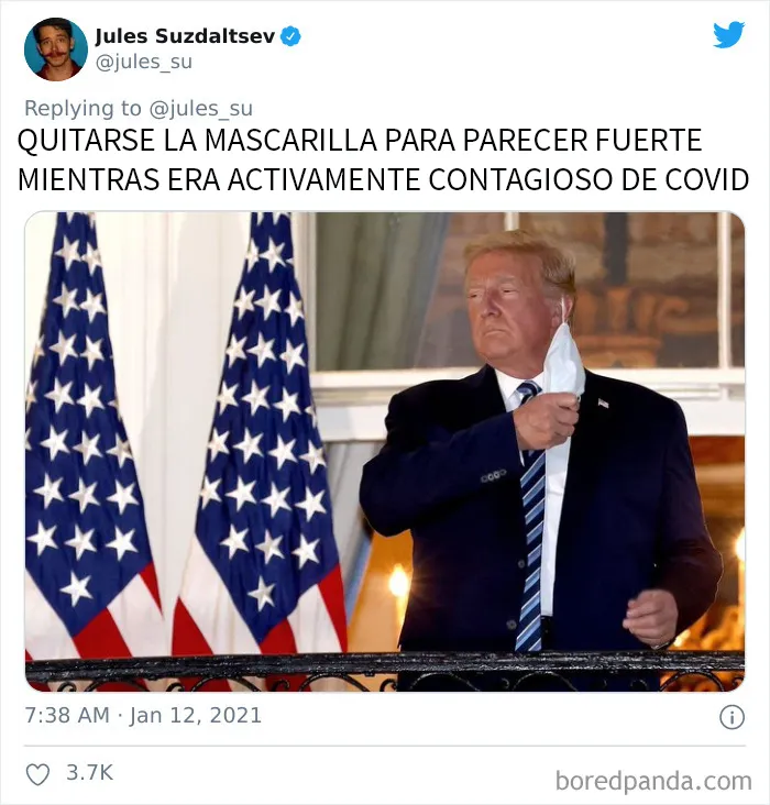 Este hombre nos recuerda 20 cosas estúpidas que hizo Trump en los últimos 4 años que seguramente habíamos olvidado