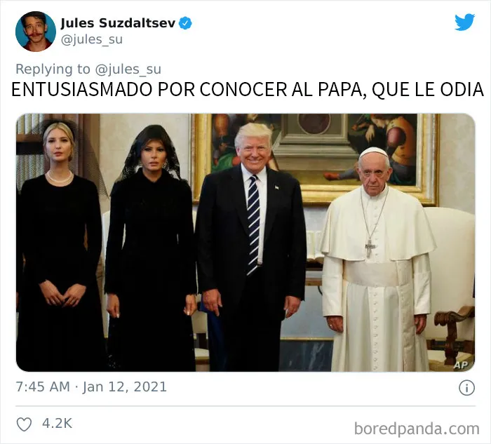 Este hombre nos recuerda 20 cosas estúpidas que hizo Trump en los últimos 4 años que seguramente habíamos olvidado