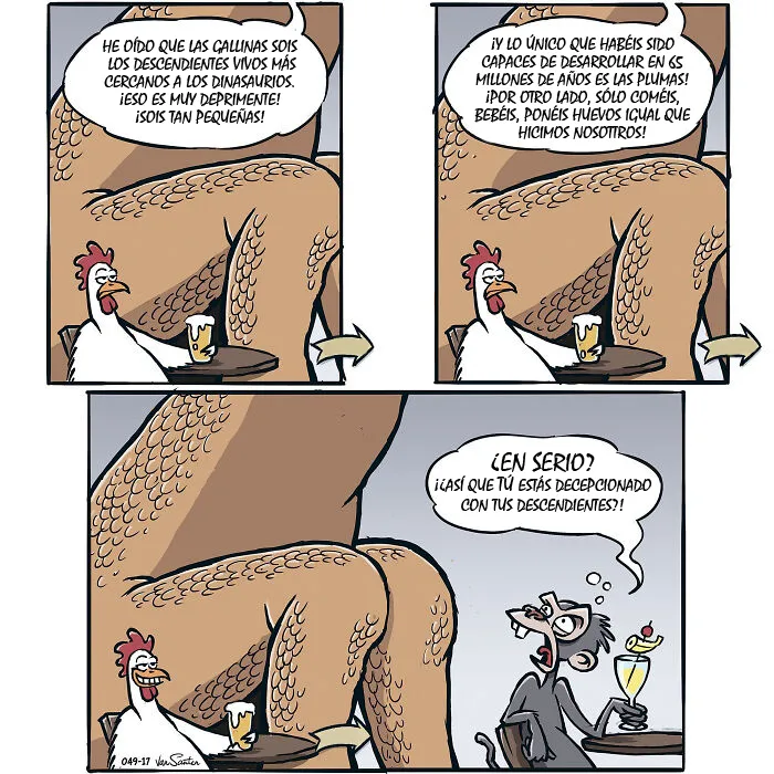 Este dibujante crea comics sobre una chica en el Más Allá (15 comics)