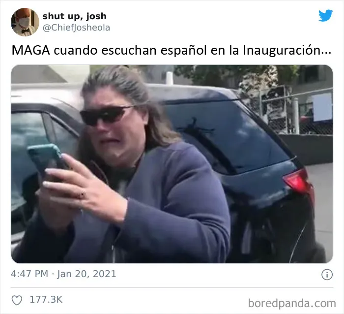 20 de las reacciones más divertidas del Día de la Inauguración de la legislatura de Biden