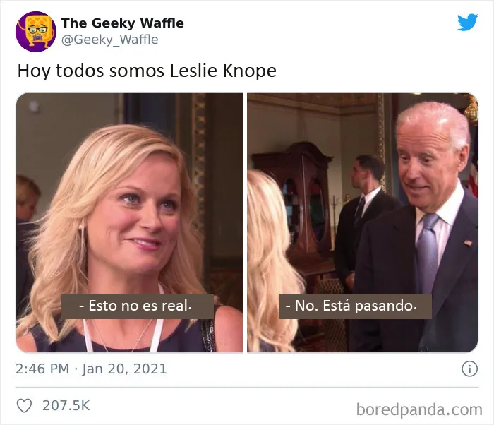 20 de las reacciones más divertidas del Día de la Inauguración de la legislatura de Biden