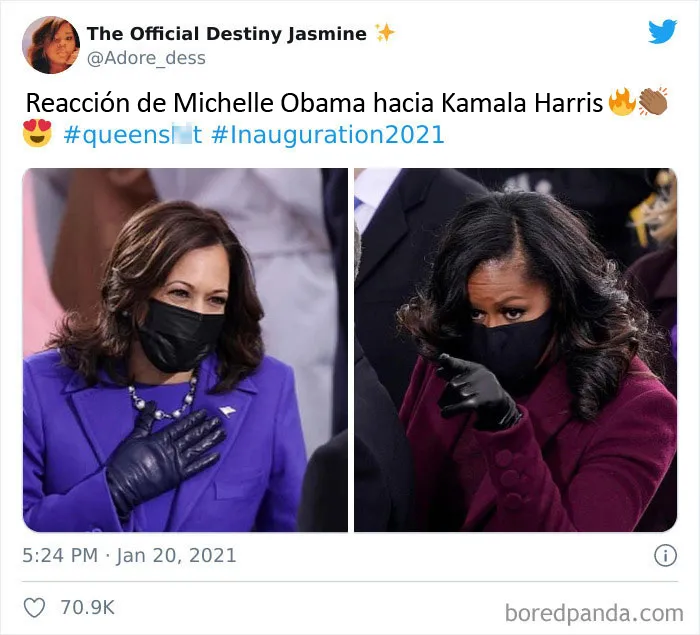 20 de las reacciones más divertidas del Día de la Inauguración de la legislatura de Biden