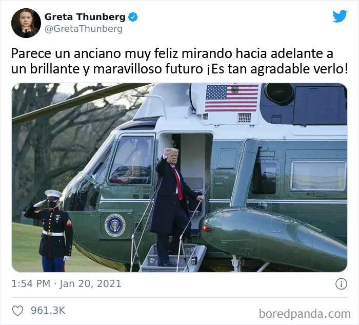 20 de las reacciones más divertidas del Día de la Inauguración de la legislatura de Biden