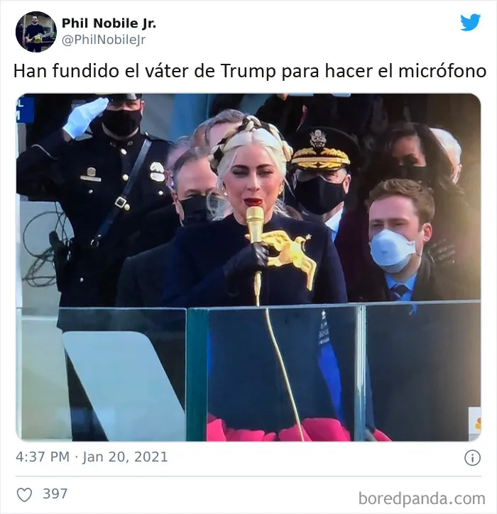 20 de las reacciones más divertidas del Día de la Inauguración de la legislatura de Biden