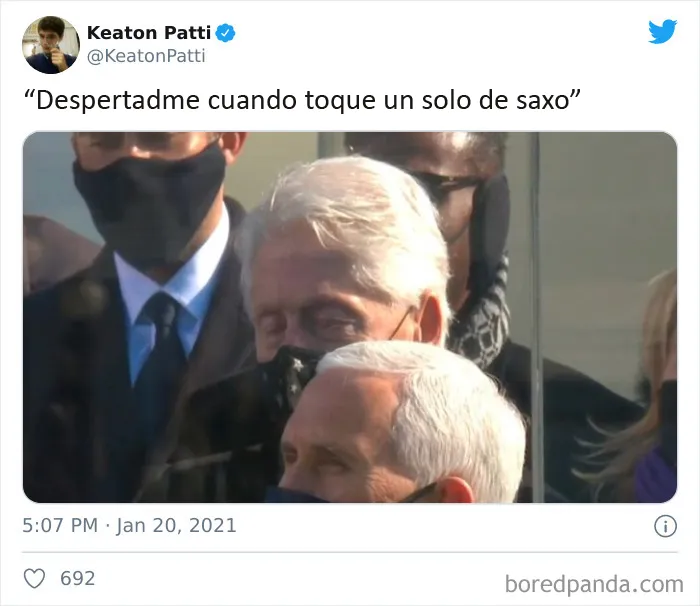 20 de las reacciones más divertidas del Día de la Inauguración de la legislatura de Biden