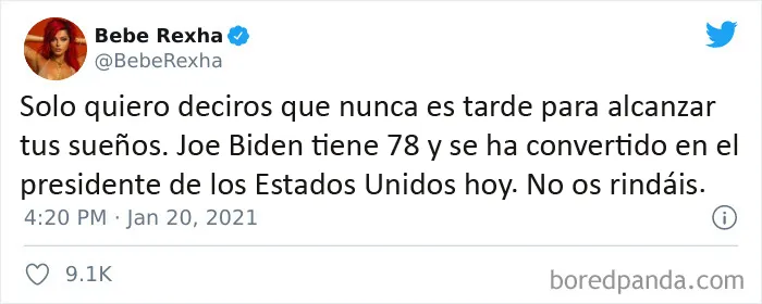 20 de las reacciones más divertidas del Día de la Inauguración de la legislatura de Biden